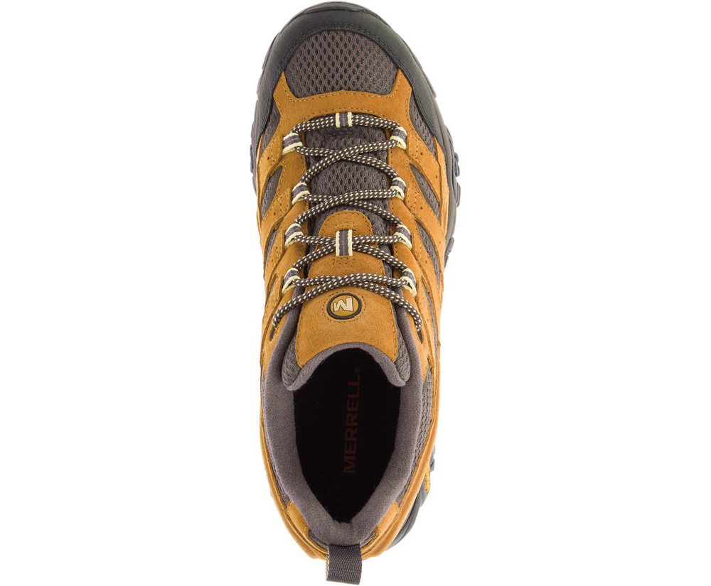 Merrell Hiking Shoes Brown/Black - Moab 2 Ventilator - Mens 75OEMWTAQ